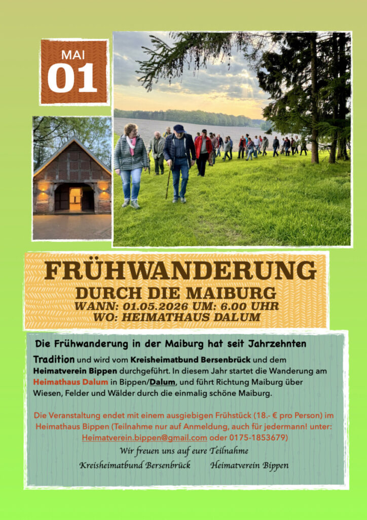 Frühwanderung in der Maiburg