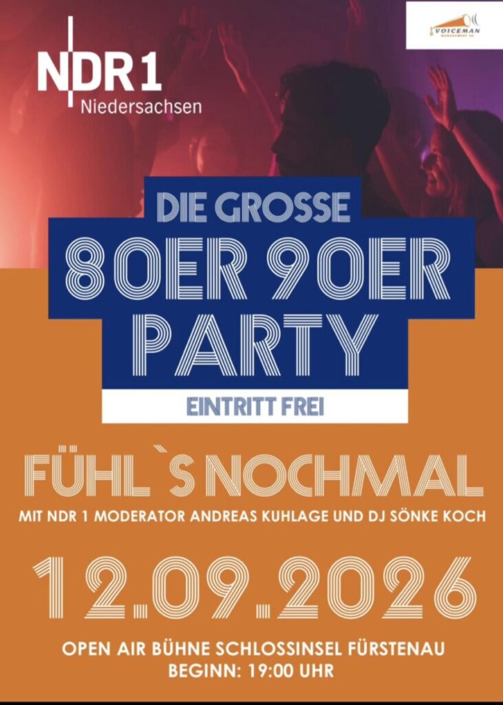 Die große NDR1 80er und 90er Party