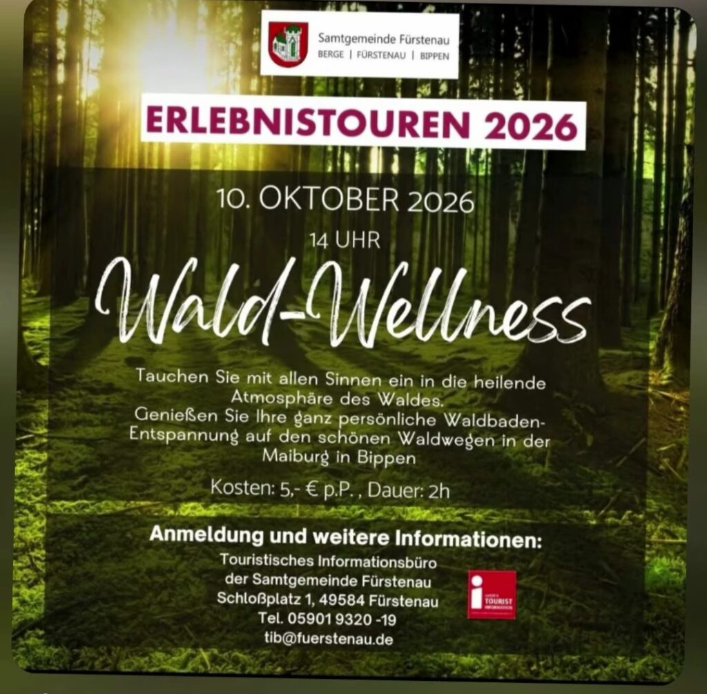 Wald-Wellness in Bippen am 10.10.2026