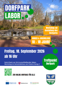 Workshop zur Gestaltung des Dorfparks